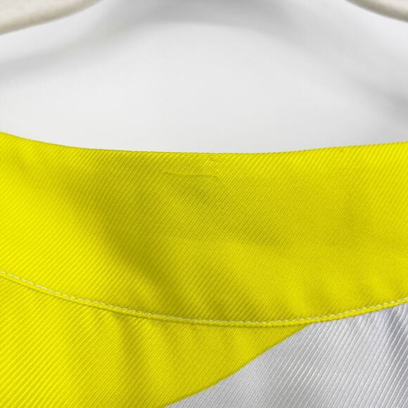 Suno 100% Silk Pleated Mini Dress Bold Geometric Print Size Small - Picture 8 of 8